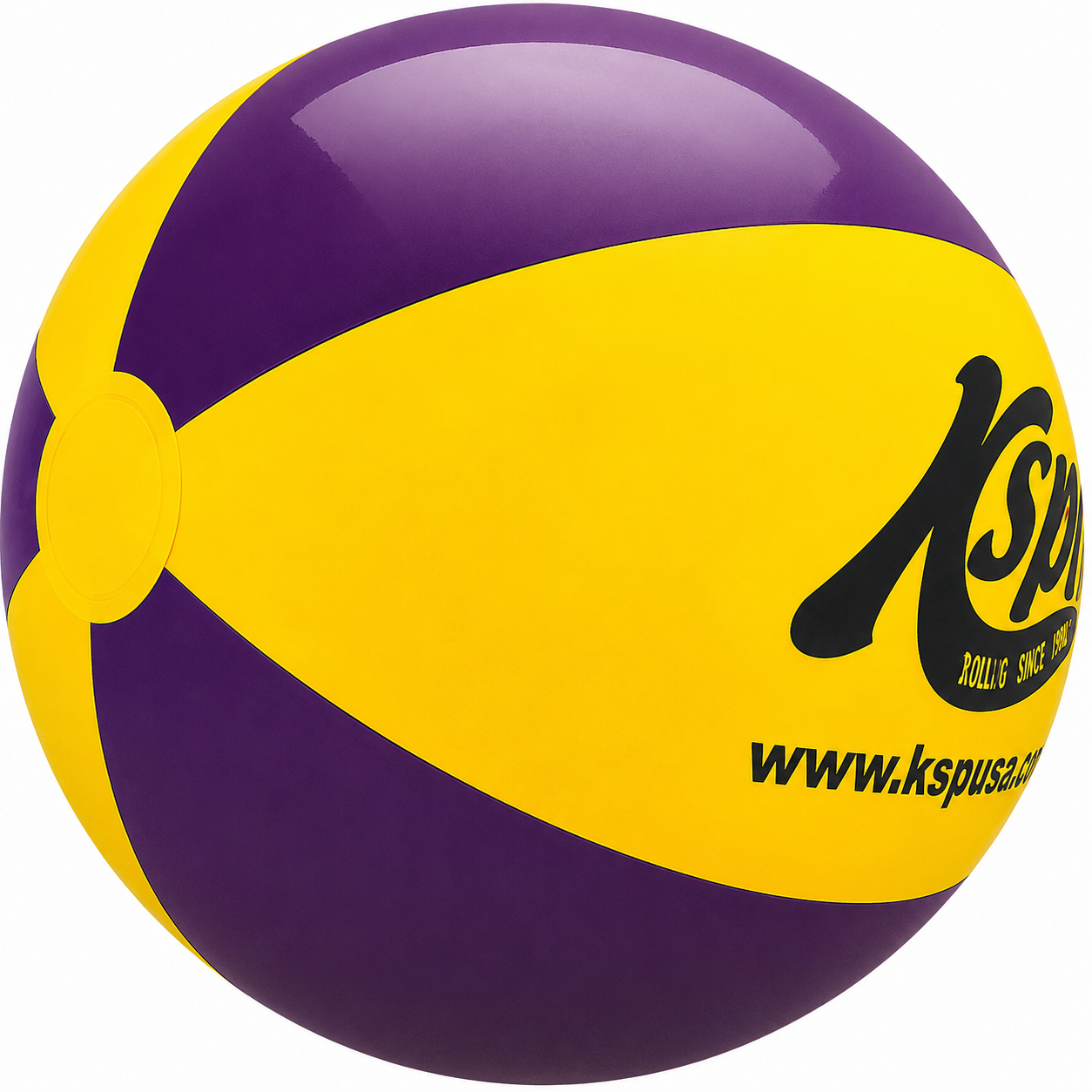  AB-2103 16" Inflatable Purple and Yellow Beach ball