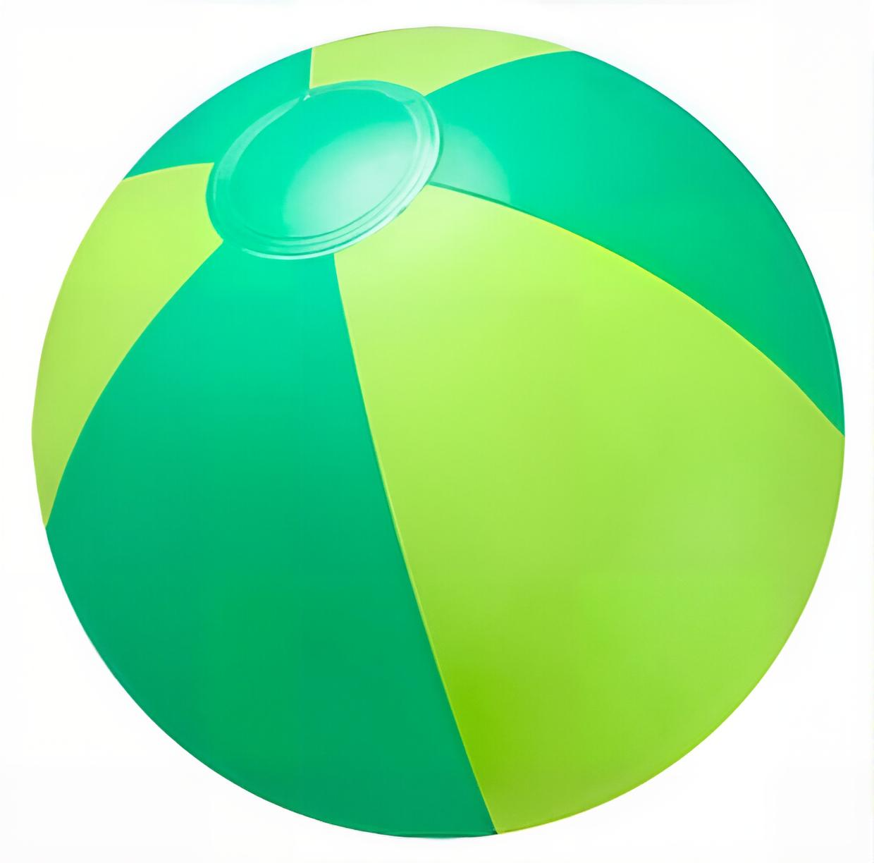 AB-2273 16"Inflatable Tone on Tone Green Beach Ball