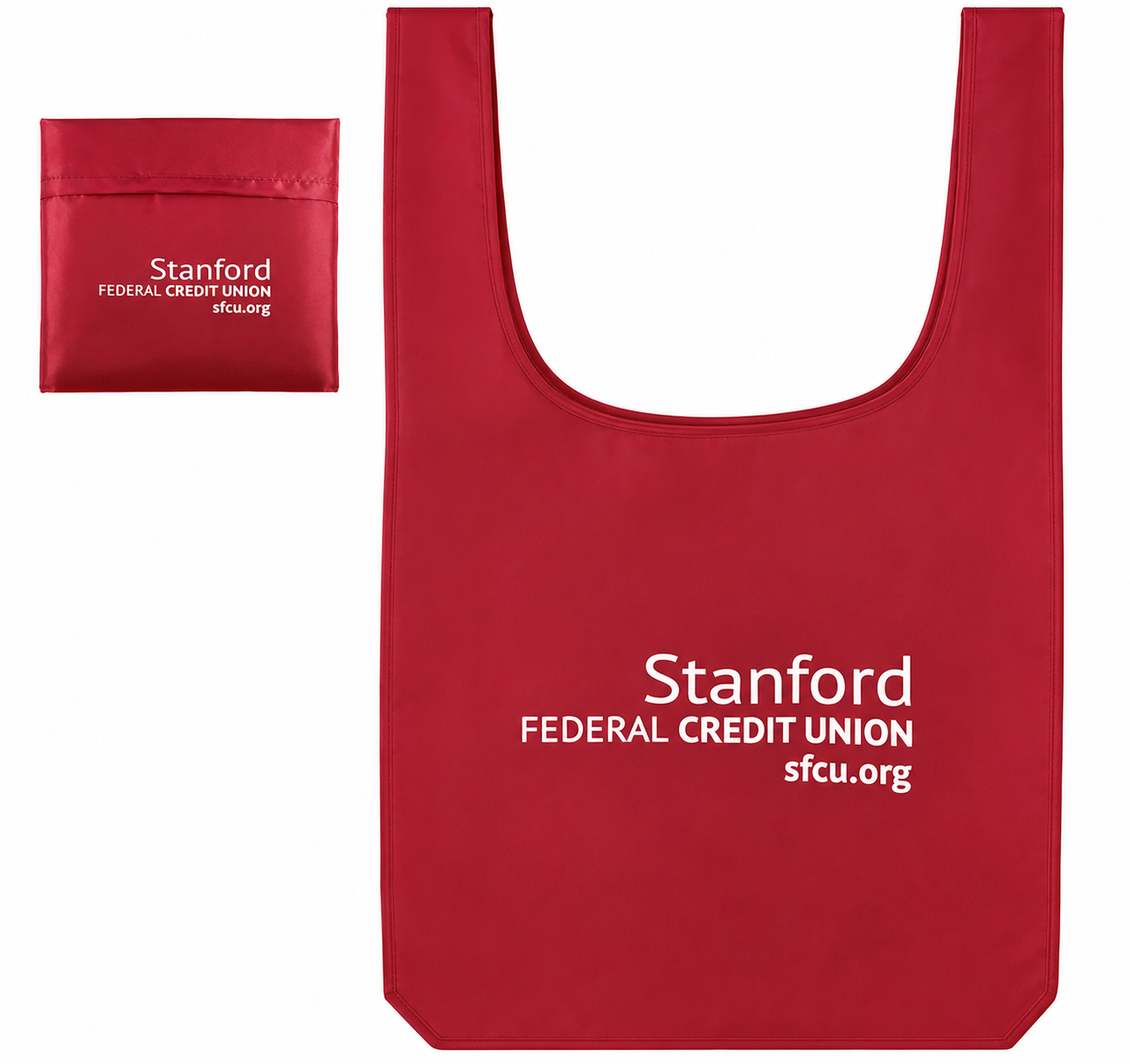 AW-489 Fold Up Tote w/ Pouch