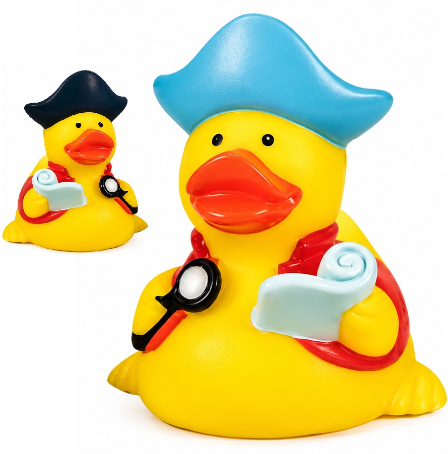 AD-6014 Rubber Pirate “Navigator” Duck ©