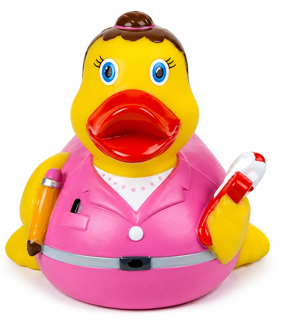 AD-8103 Rubber Best Teacher Duck ©