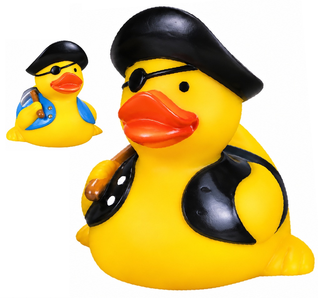 AD-6017 Rubber Pirate Duck ©