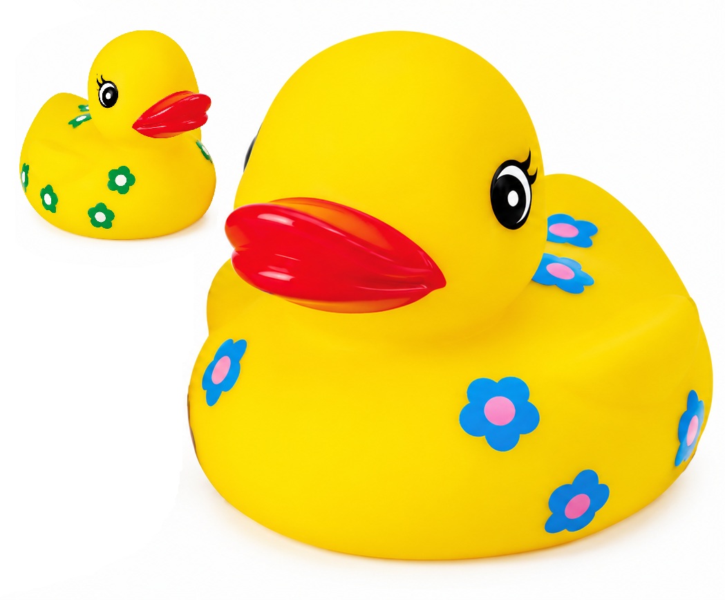 AD-3096 Rubber Flower Children Duck